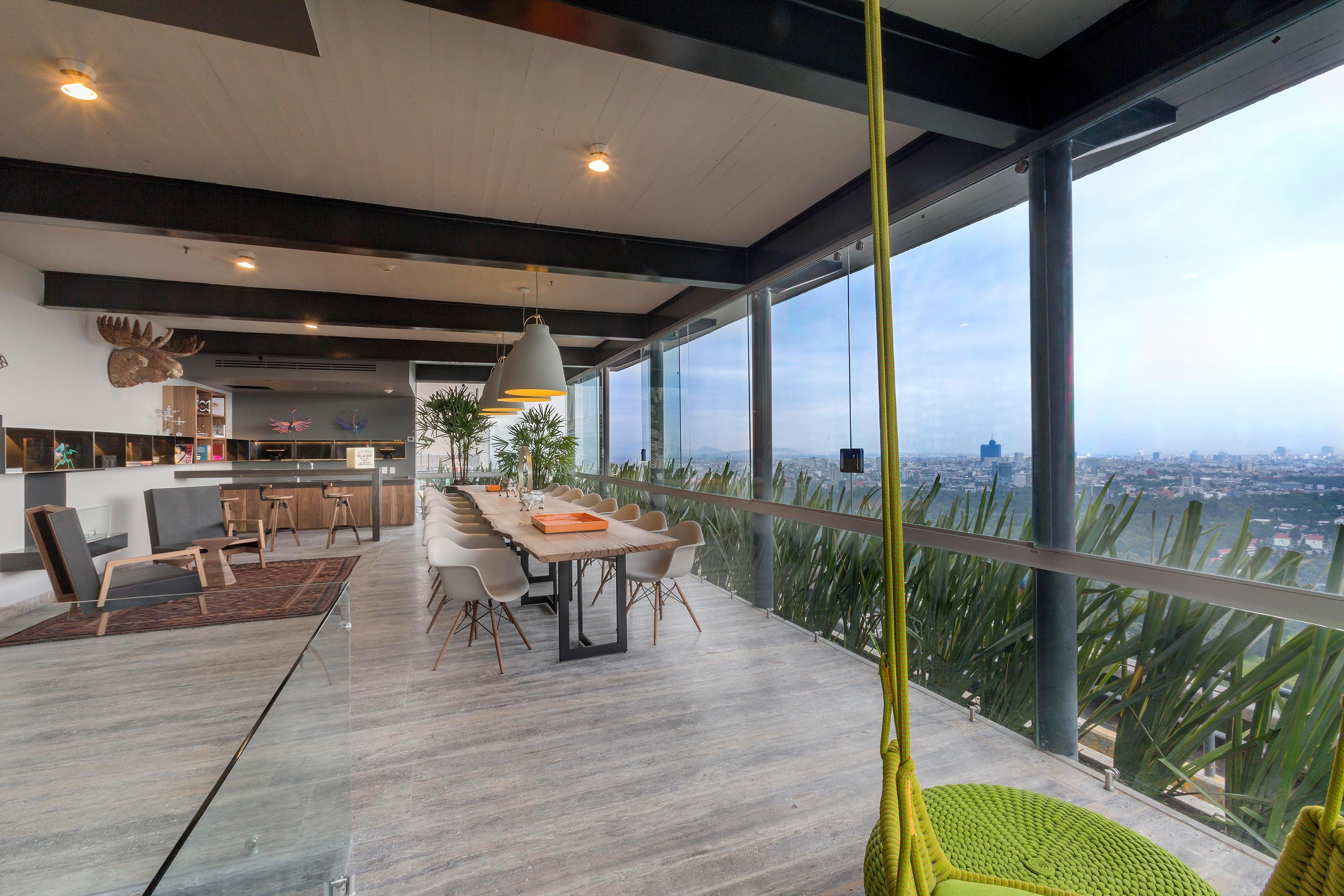 Presidente Intercontinental Mexico City By Ihg Kültér fotó Skyline Penthouse